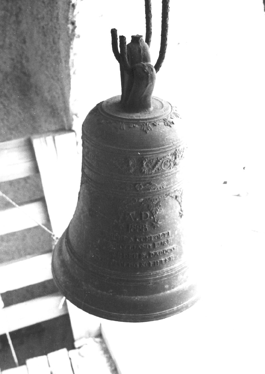 campana, opera isolata di Conforti Andrea (sec. XIX)