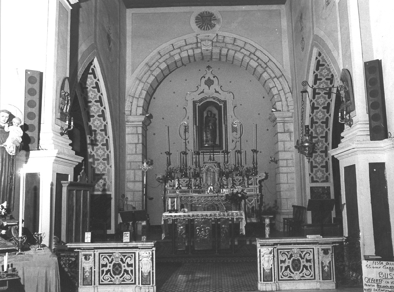 altare, opera isolata - bottega Italia meridionale (sec. XX)