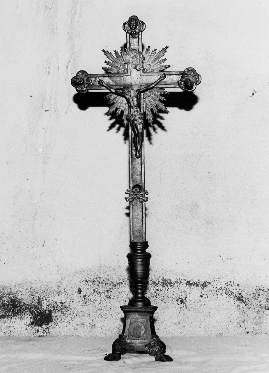 croce, opera isolata - bottega calabrese (sec. XIX)