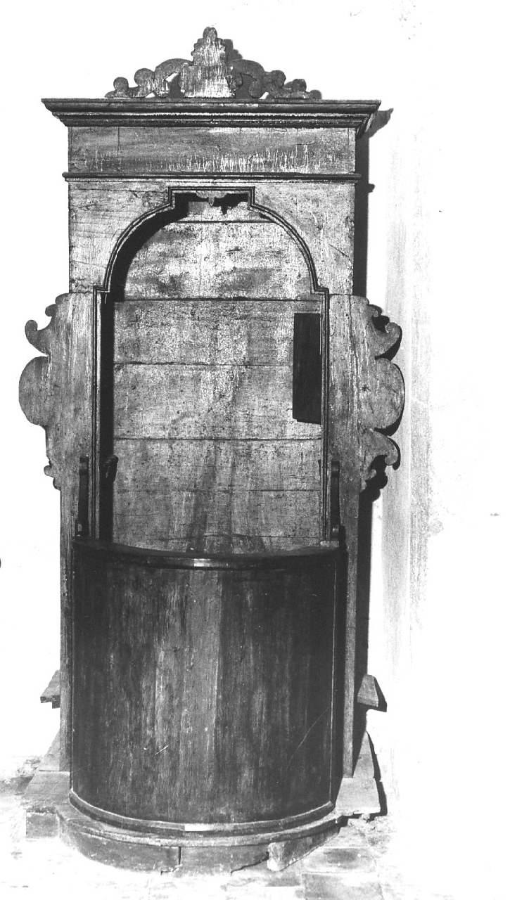 confessionale, opera isolata - bottega calabrese (prima metà sec. XIX)