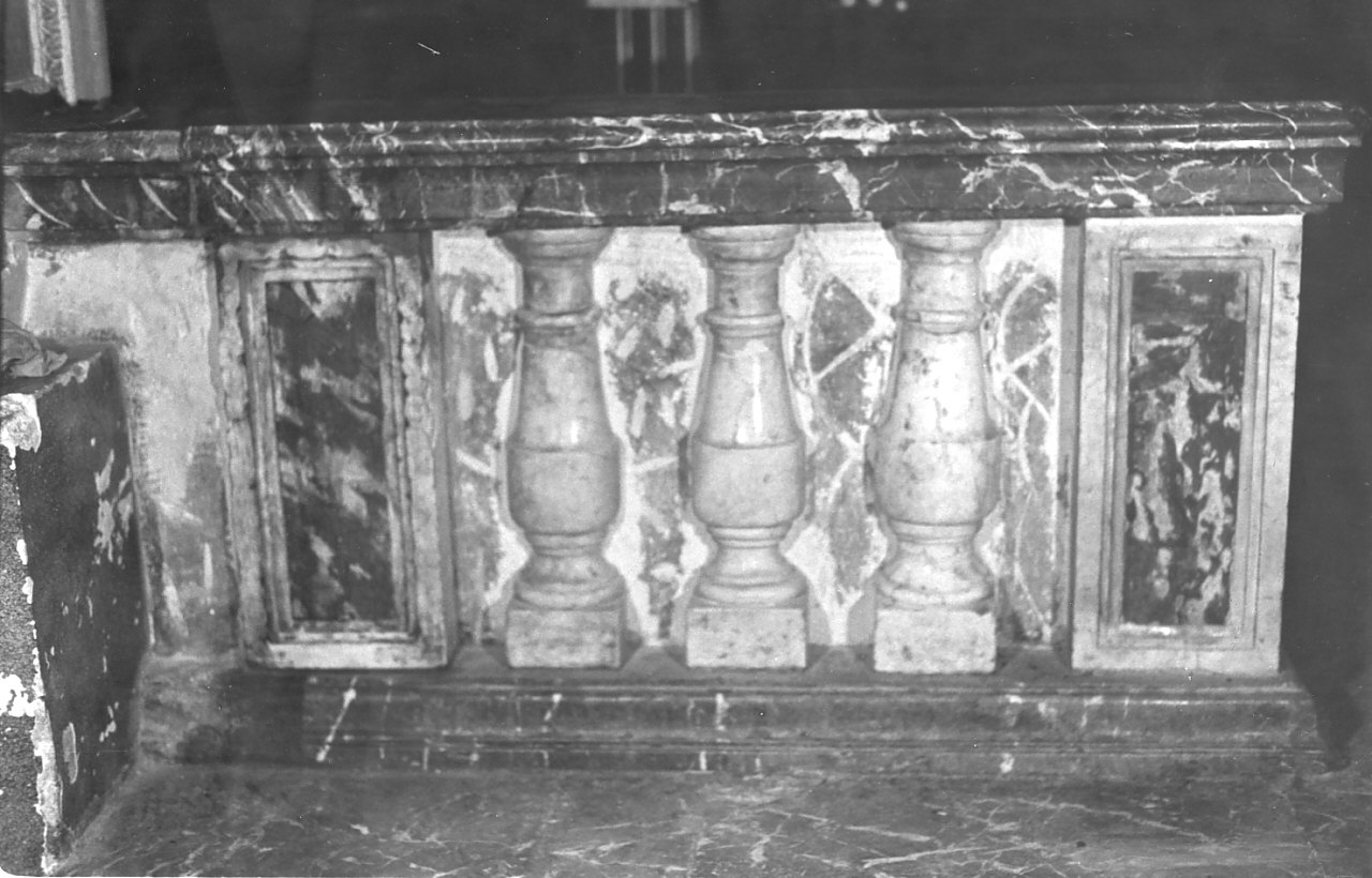 balaustrata - bottega calabrese (sec. XIX)