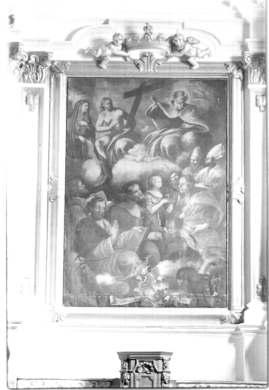 Trinità (dipinto, opera isolata) di Dominici D (sec. XVIII)