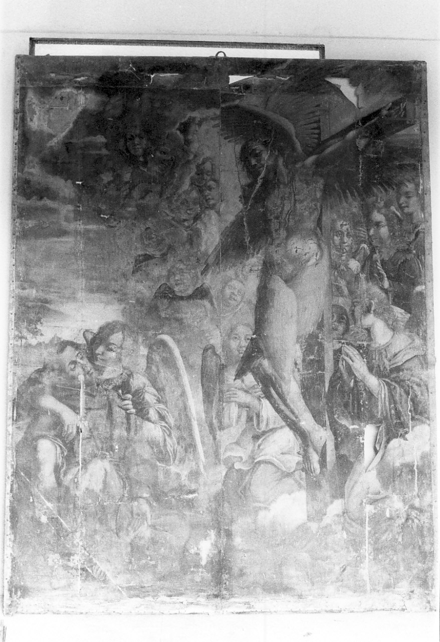 San Francesco d'Assisi riceve le stimmate (dipinto, opera isolata) - ambito calabrese (sec. XVII)