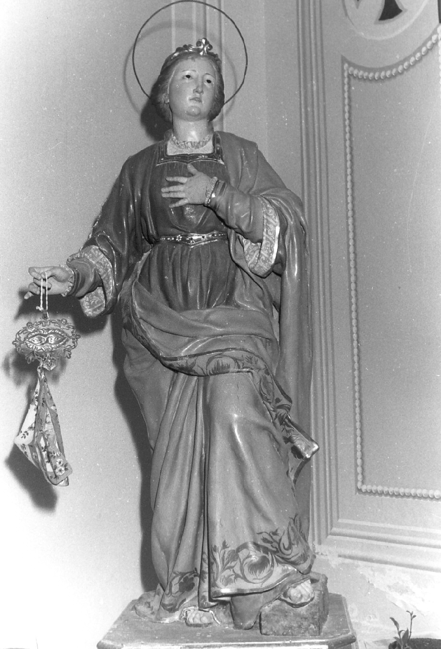 Santa Lucia (statua, opera isolata) di Gerrone (sec. XIX)