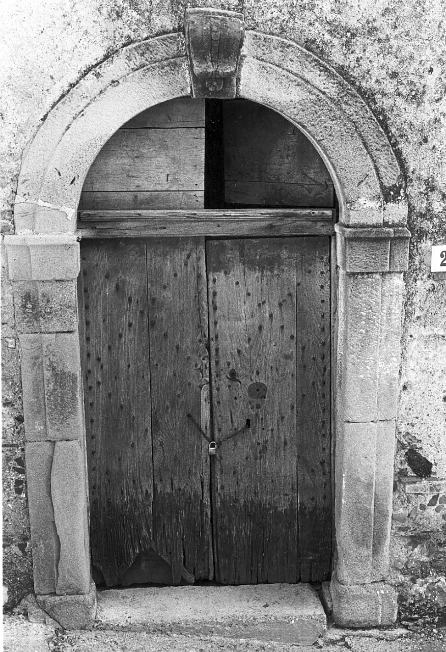 portale, opera isolata - bottega calabrese (fine sec. XVIII)