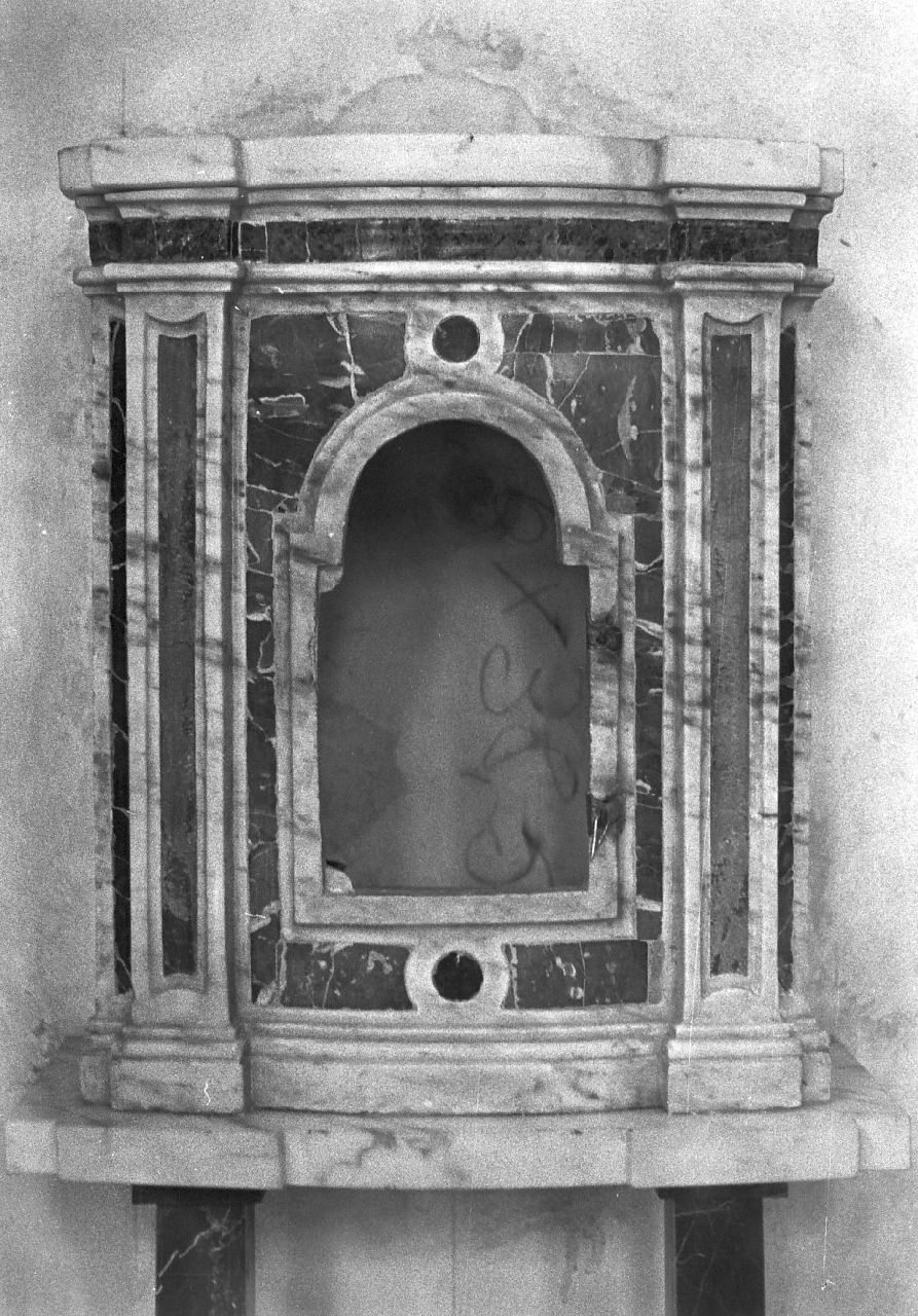 tabernacolo, opera isolata - bottega Italia meridionale (sec. XVIII)