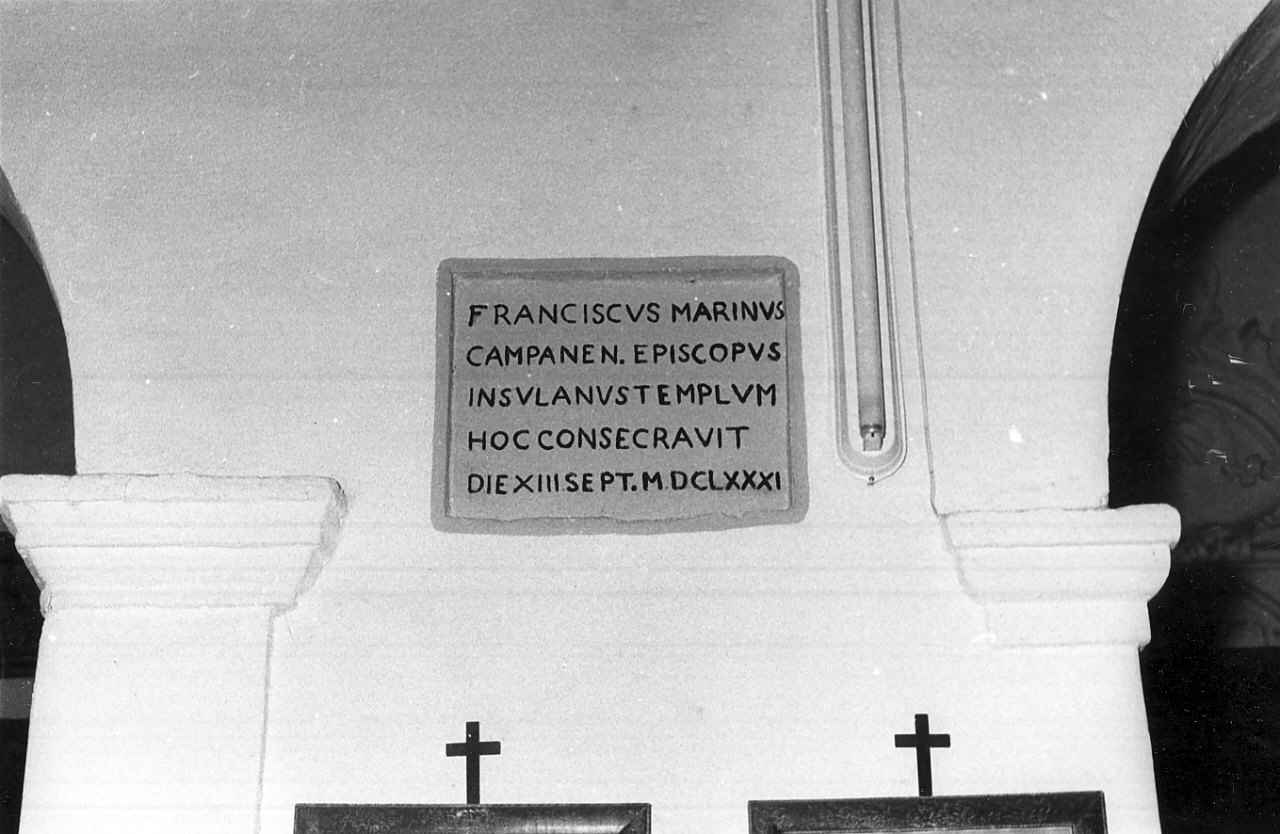 lapide, opera isolata - bottega calabrese (sec. XVII)