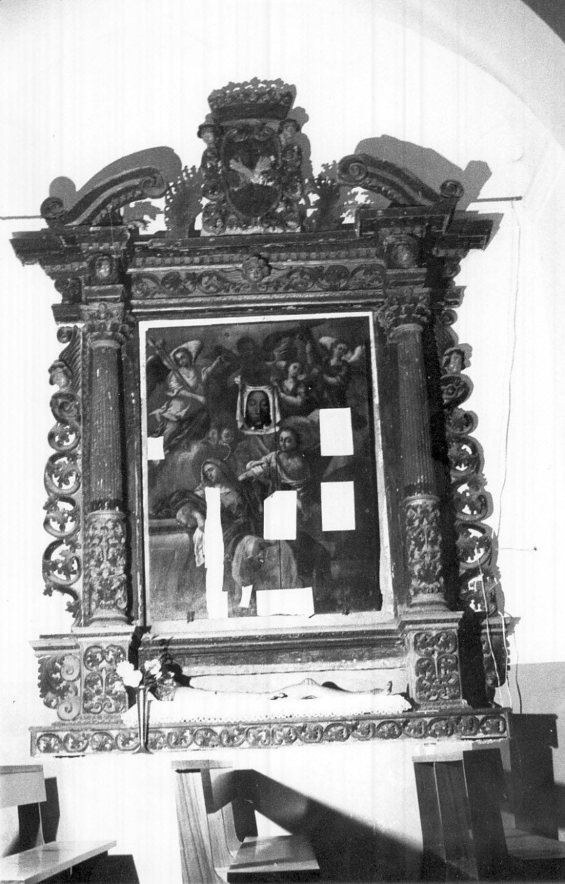 mostra d'altare, opera isolata - bottega Italia meridionale (inizio sec. XVII)