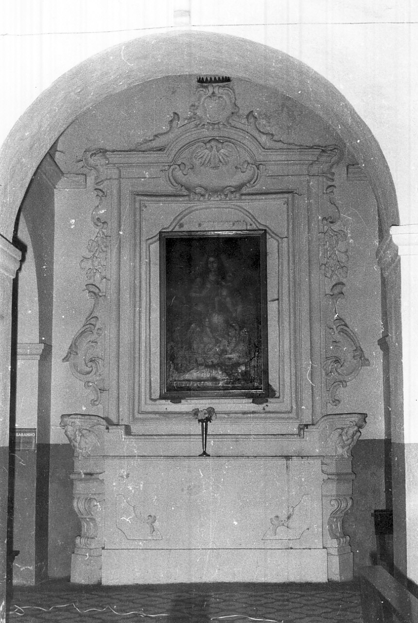 altare, opera isolata - bottega Italia meridionale (fine sec. XVIII)