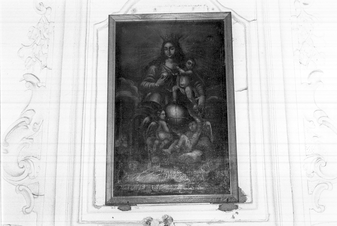 Madonna con Bambino (dipinto, opera isolata) - ambito Italia meridionale (seconda metà sec. XIX)