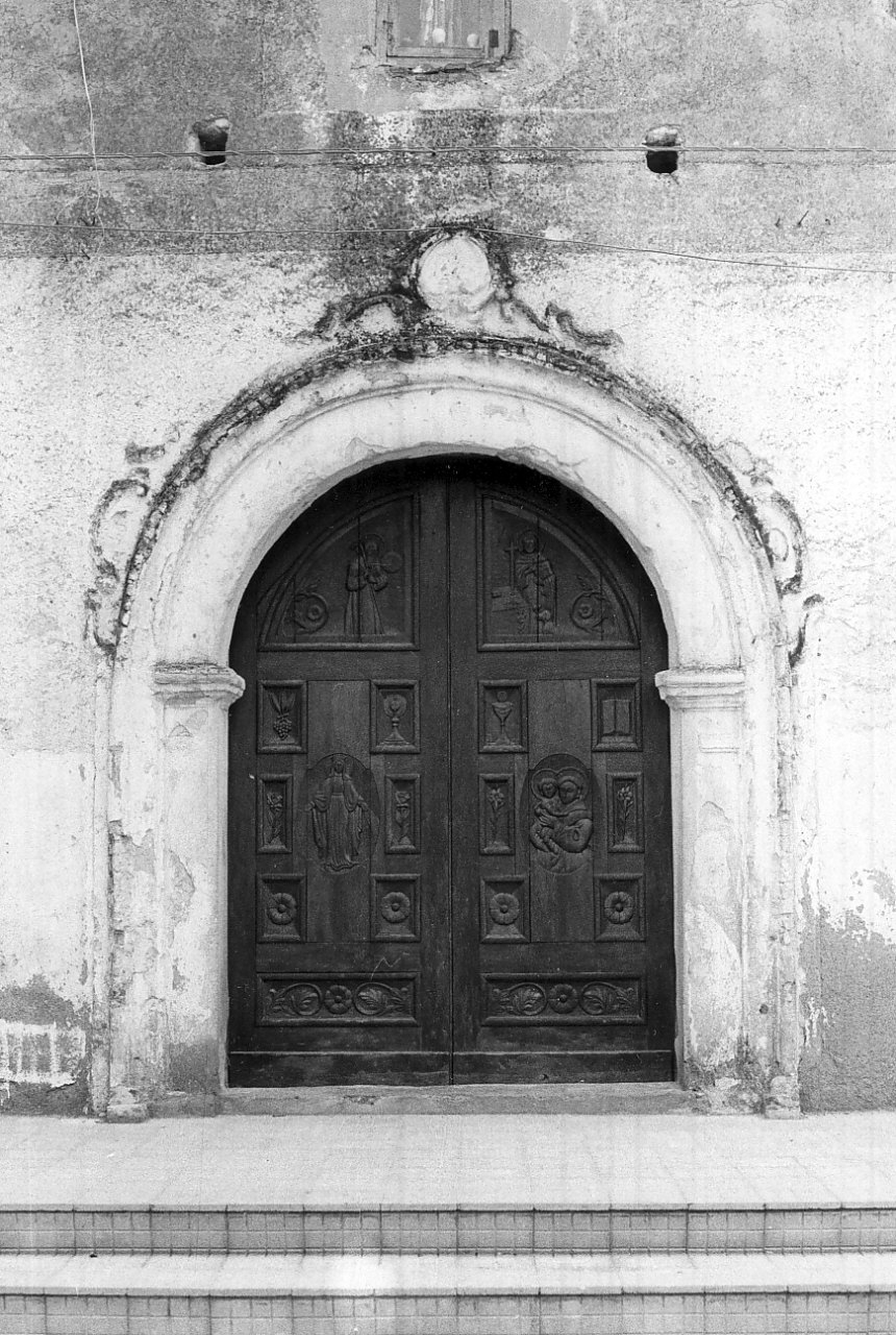 portale, opera isolata - bottega Italia meridionale (fine sec. XVII)