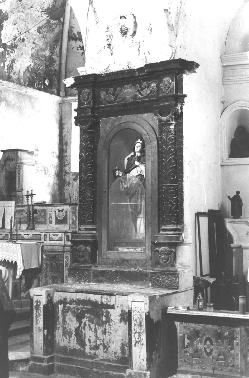 altare, opera isolata - bottega Italia meridionale (sec. XVII)