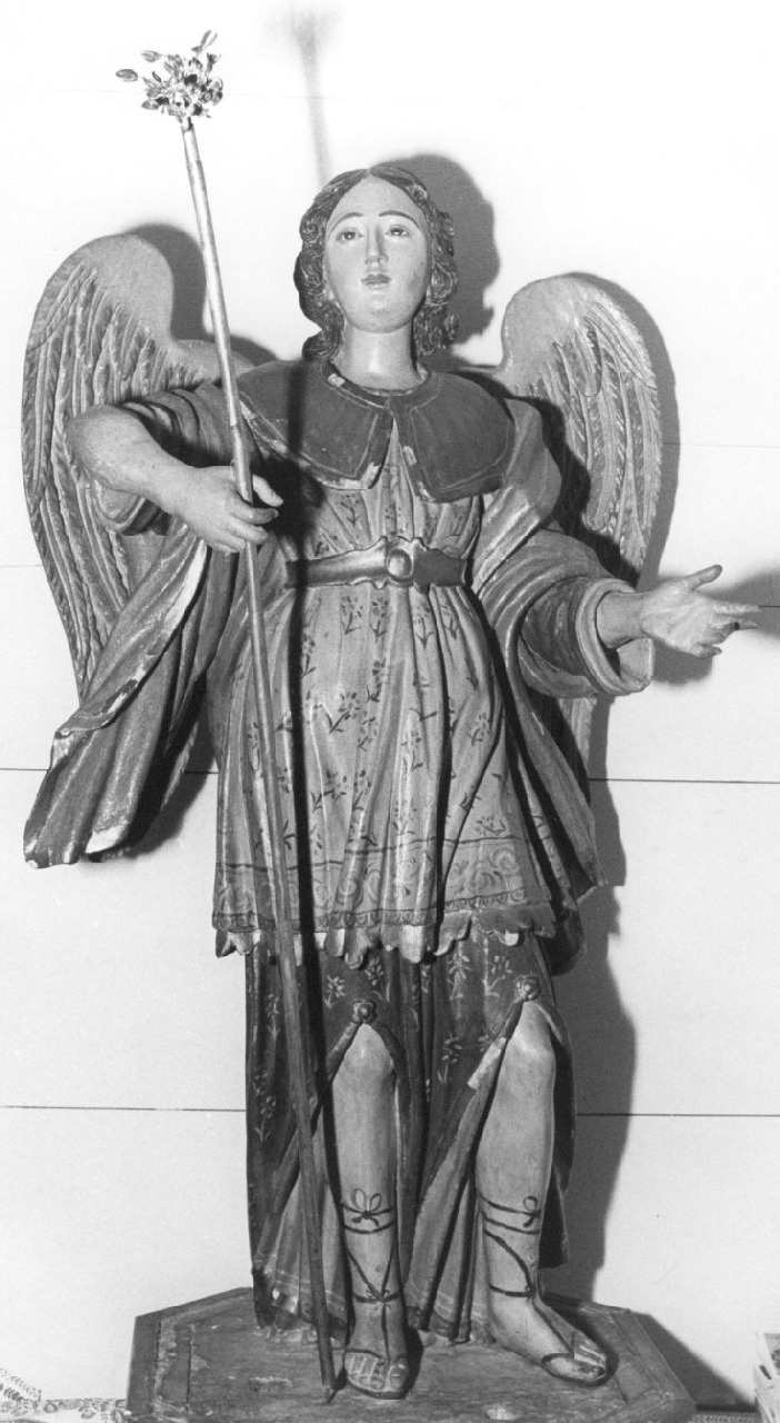 San Raffaele Arcangelo (statua, opera isolata) - bottega calabrese (inizio sec. XVIII)