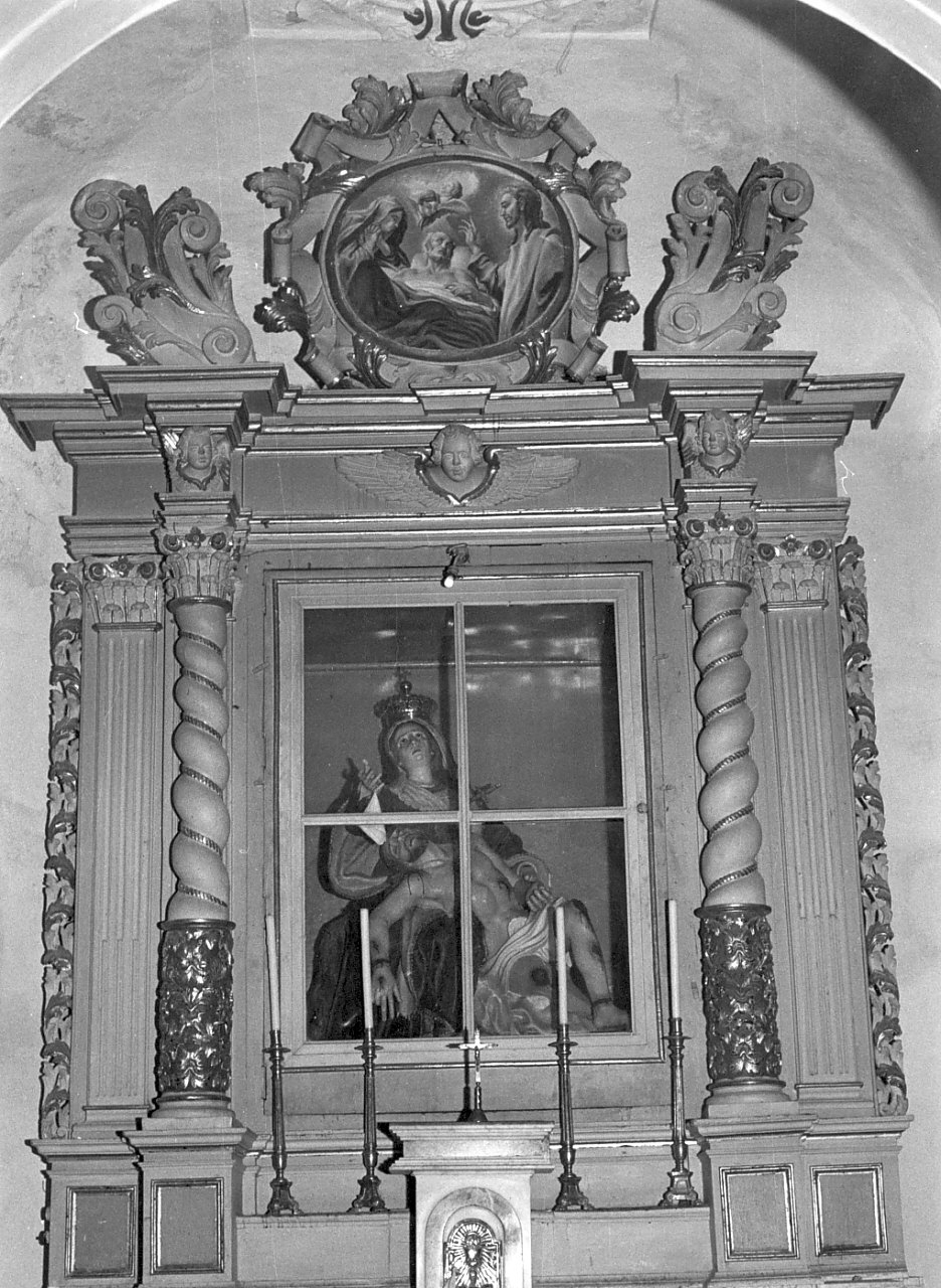 mostra d'altare - bottega calabrese (sec. XIX)