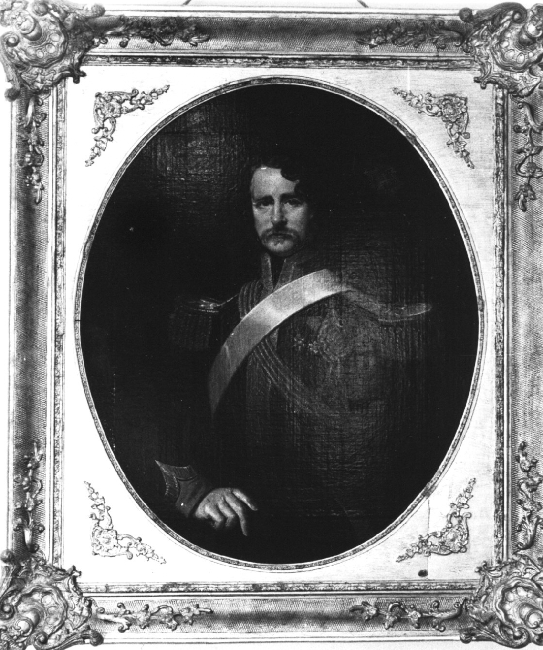 Colonnello Emanuele Zupi, figura maschile (dipinto, opera isolata) - ambito francese (seconda metà sec. XIX)