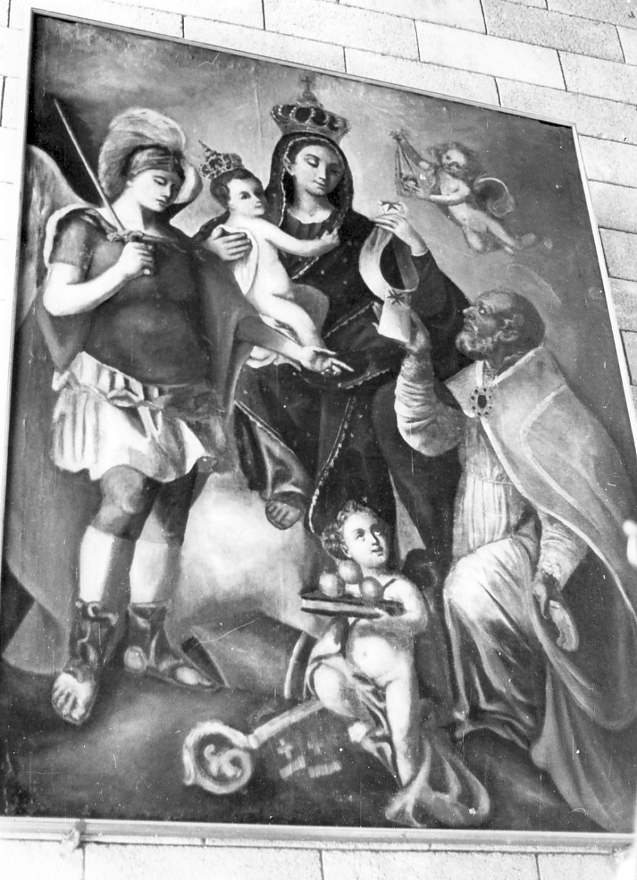 Madonna con Bambino e Santi (dipinto, ciclo) - ambito napoletano (sec. XVIII)