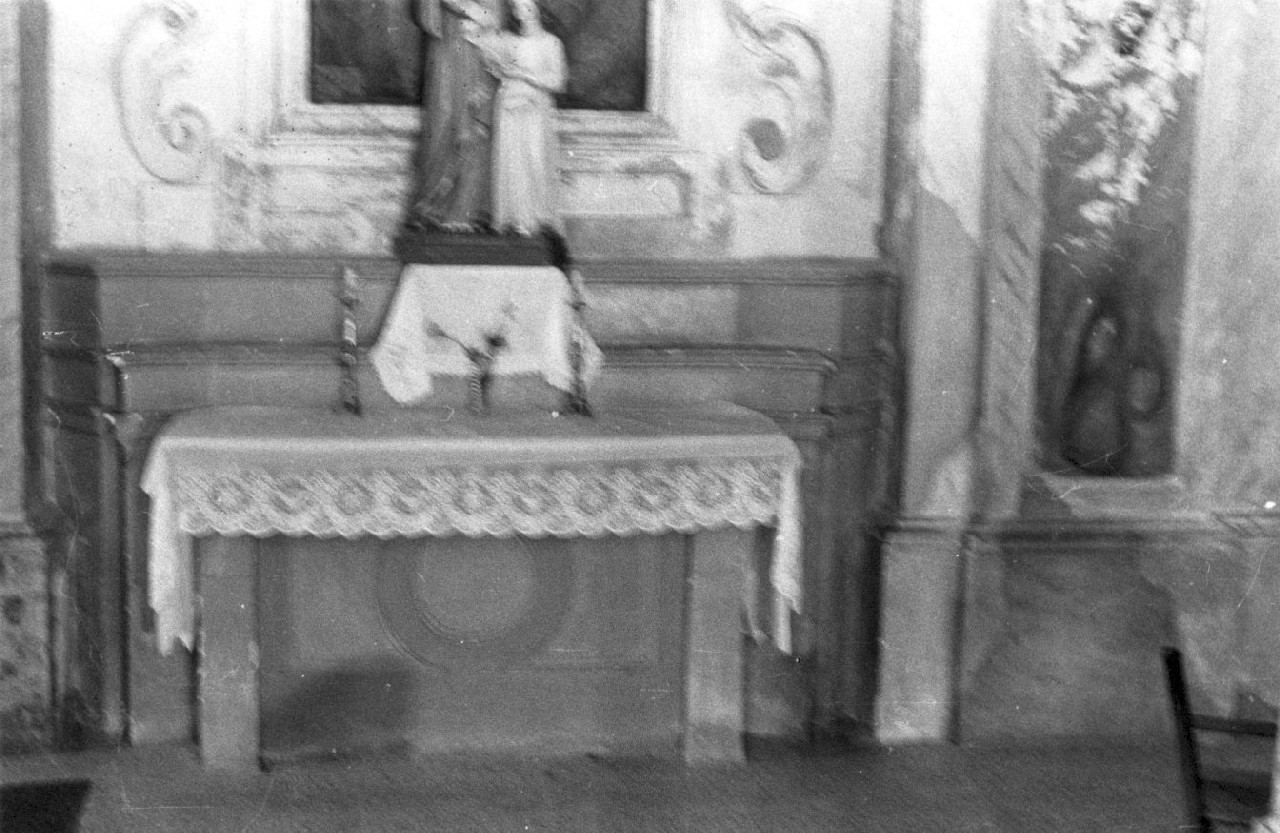 altare, opera isolata - bottega Italia meridionale (sec. XVIII)