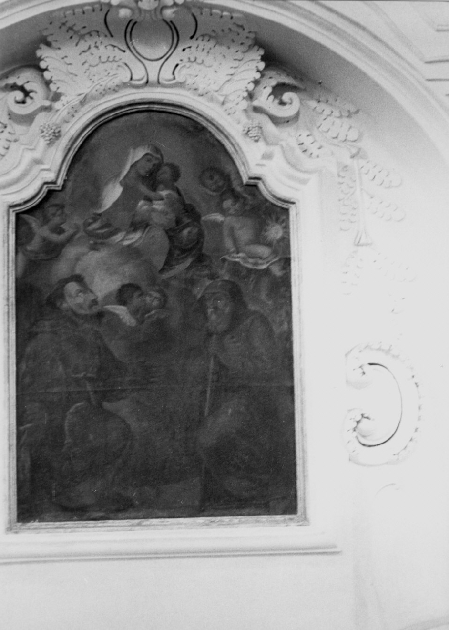 Madonna del Carmelo (dipinto, opera isolata) - ambito calabrese (fine/inizio secc. XVIII/ XIX)