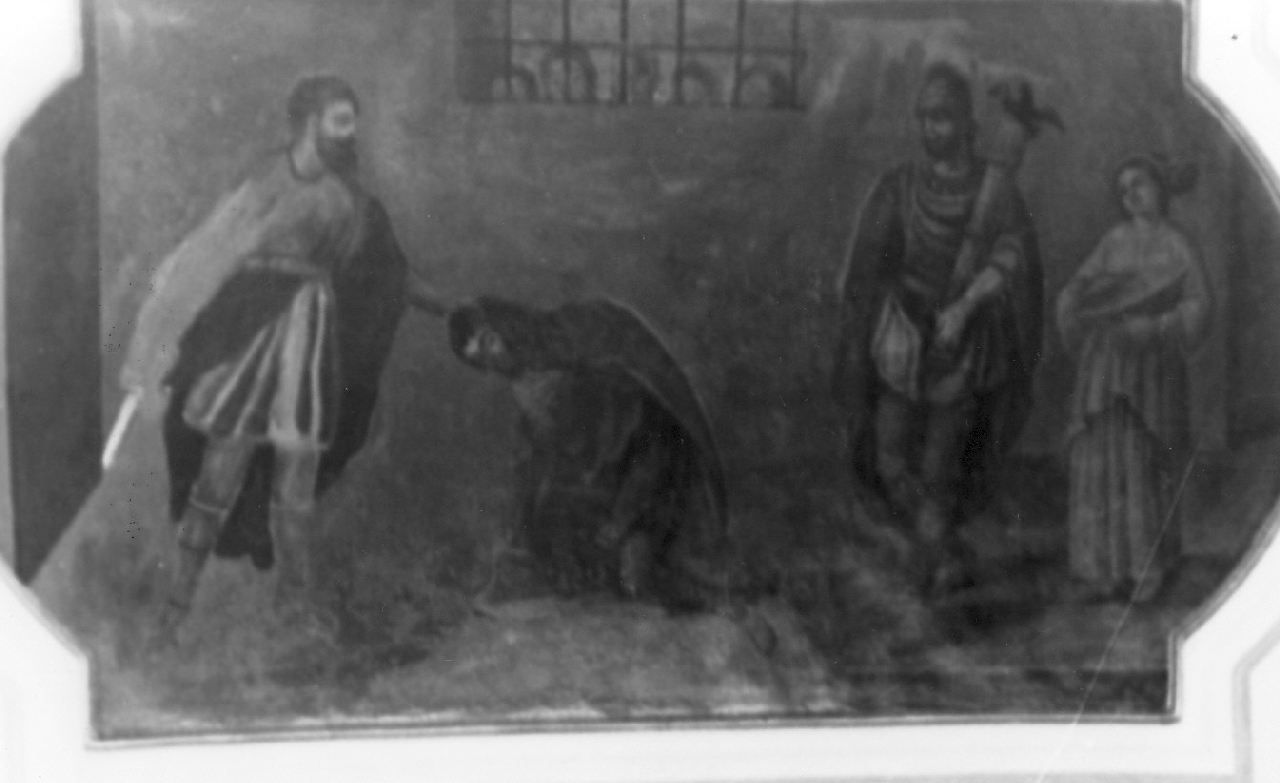 decapitazione di San Giovanni Battista (dipinto, opera isolata) - ambito Italia meridionale (sec. XIX)