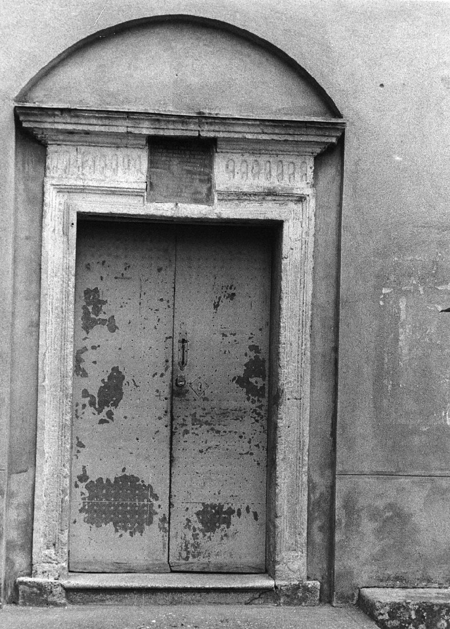 portale, opera isolata - bottega calabrese (sec. XVIII)