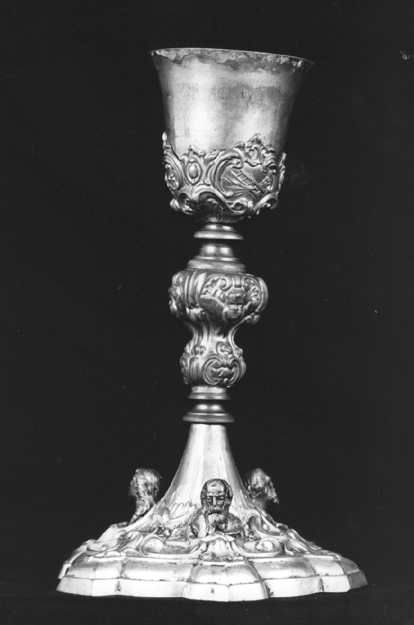 calice, opera isolata - bottega napoletana (sec. XIX)