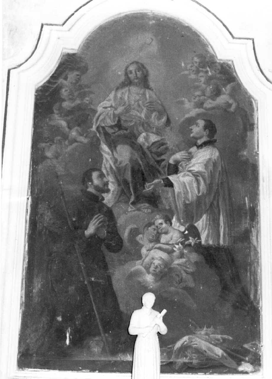 Cristo risorto (dipinto, opera isolata) di Menzele Nicola (sec. XVIII)