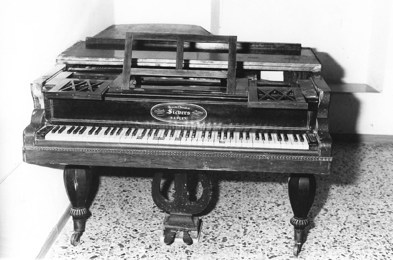 pianoforte - a coda, opera isolata di Ditta Sieders (sec. XIX)