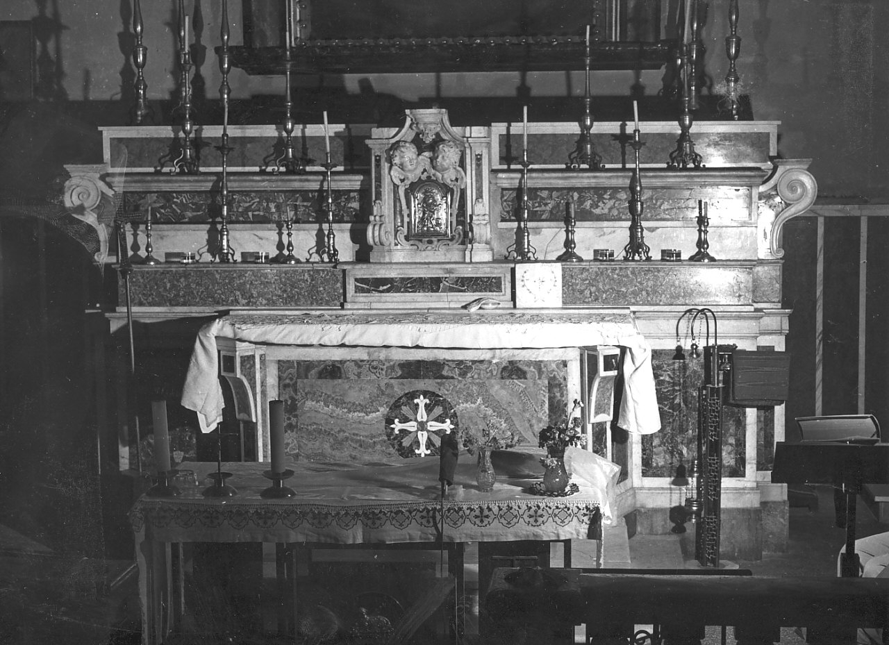 altare maggiore - bottega calabrese (sec. XIX)