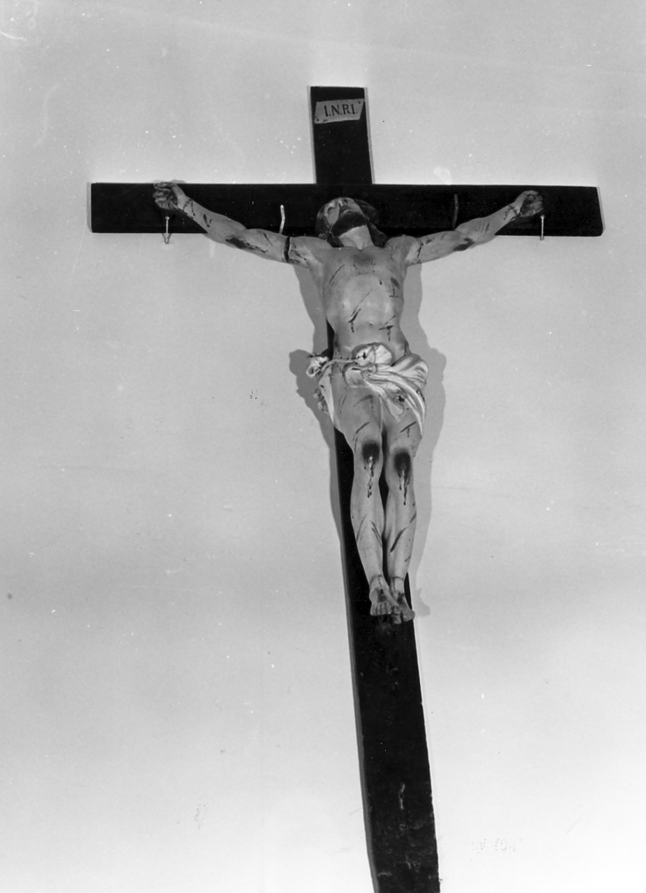 crocifisso - bottega Italia meridionale (sec. XIX)