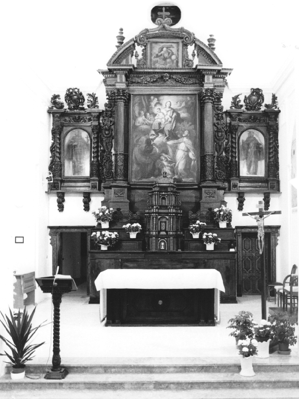 altare, opera isolata - bottega calabrese (secc. XVII/ XVIII)