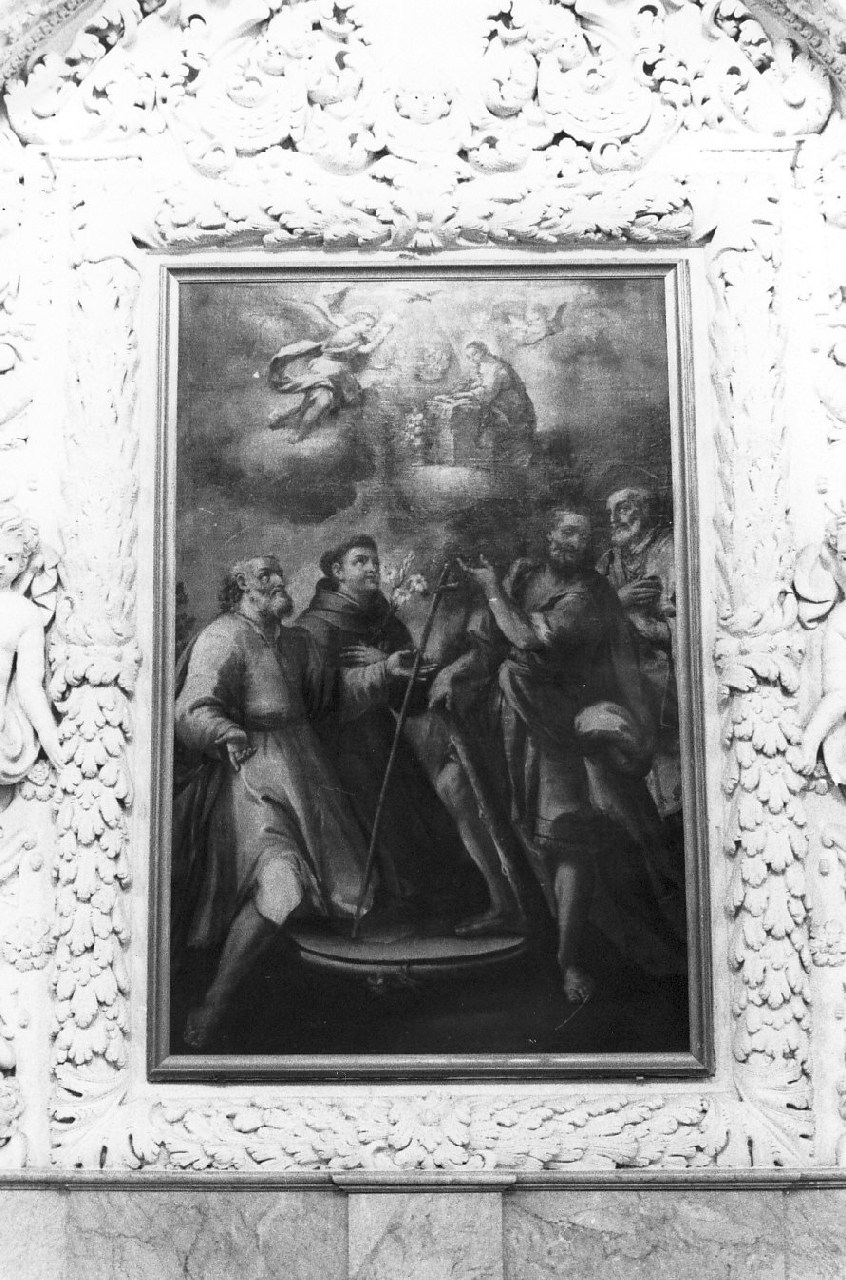 Annunciazione (dipinto, opera isolata) - ambito Italia meridionale (prima metà sec. XVIII)