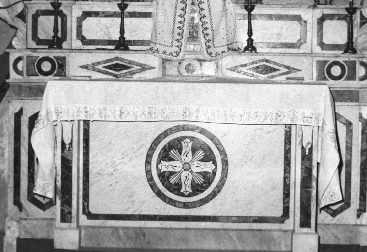 paliotto, elemento d'insieme - bottega calabrese (sec. XIX)