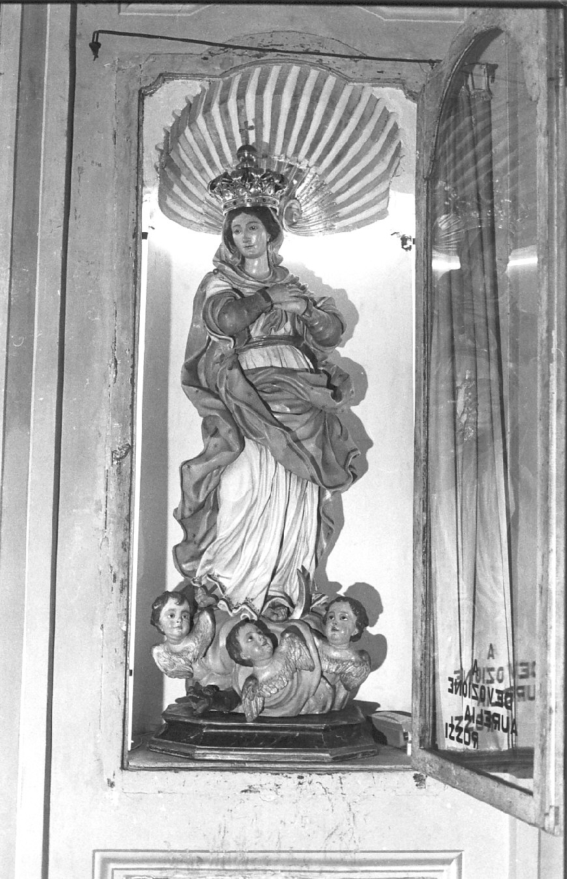 Madonna Immacolata (statua, opera isolata) - bottega calabrese (sec. XVIII)