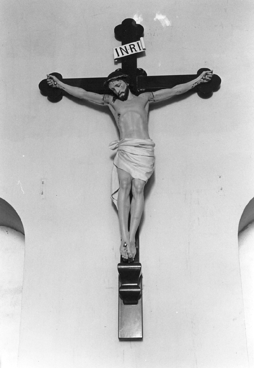 crocifisso, opera isolata - bottega napoletana (sec. XIX)