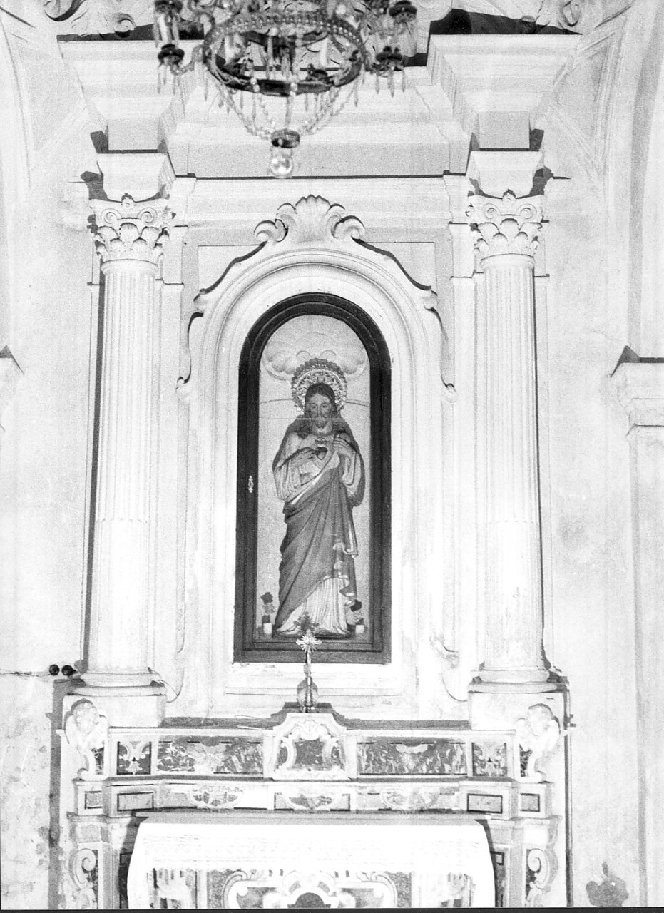 altare, opera isolata - bottega calabrese (sec. XVIII)