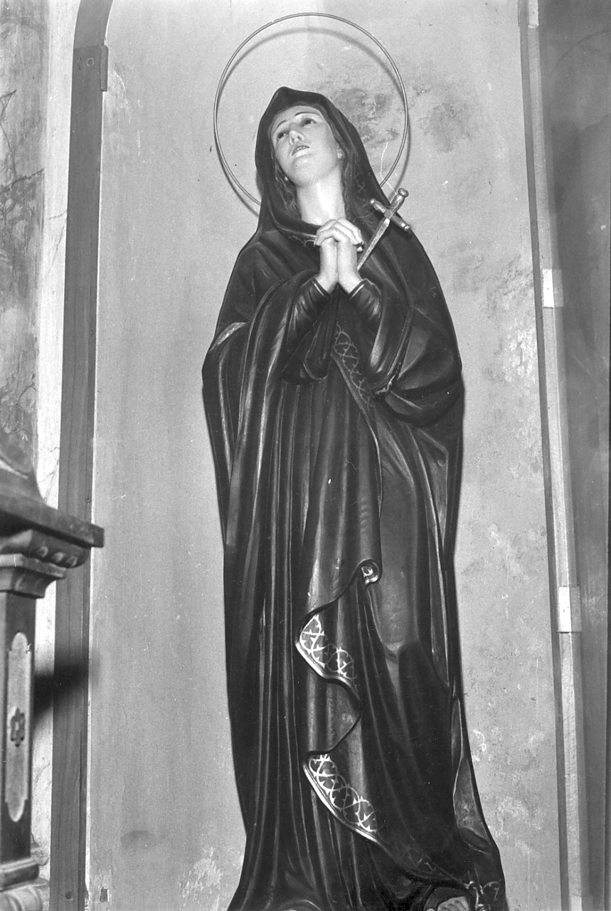 Madonna Addolorata (statua) - bottega Italia meridionale (seconda metà sec. XIX)