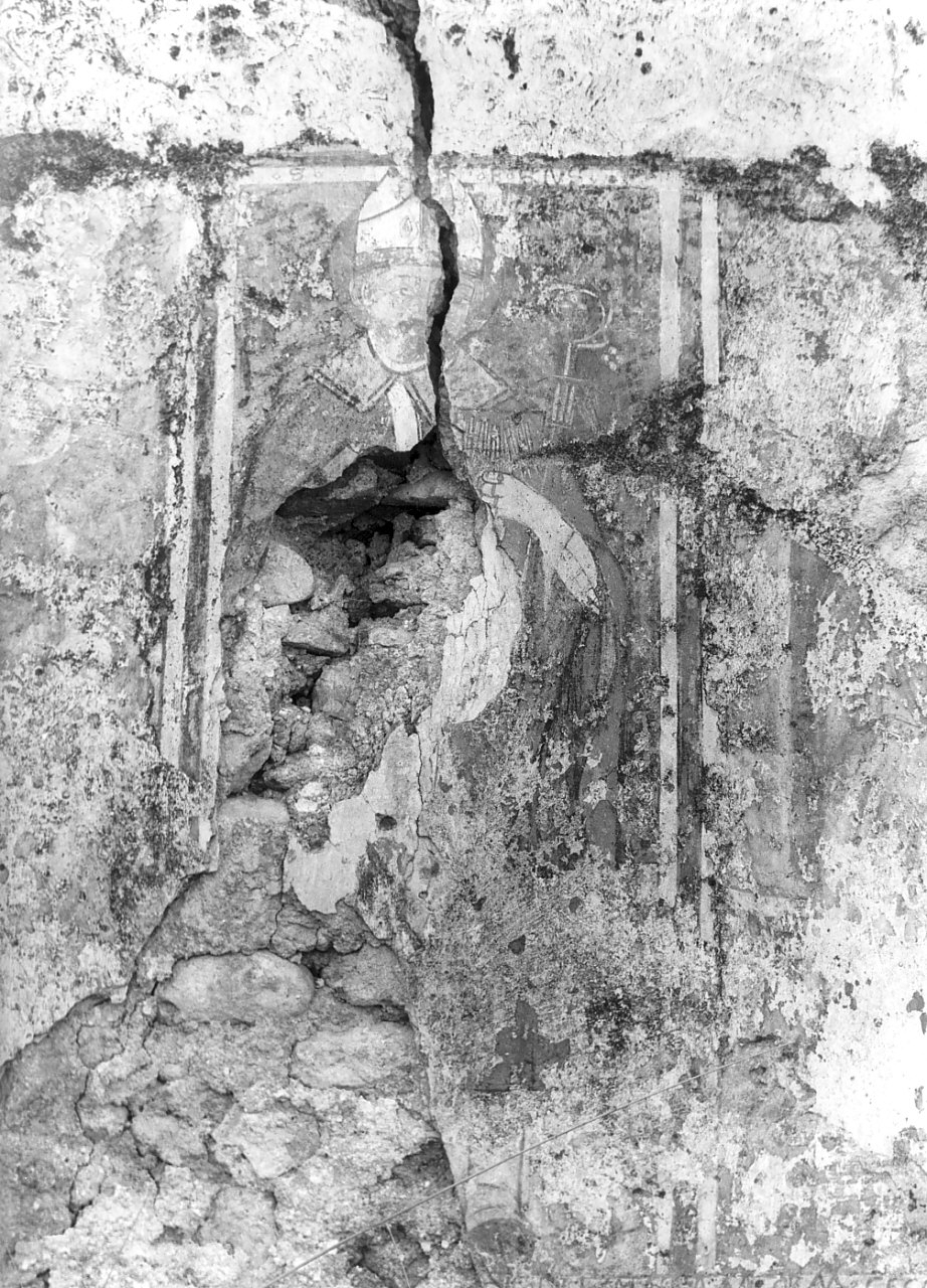 Santo vescovo (dipinto) - ambito Italia meridionale (sec. XVI)