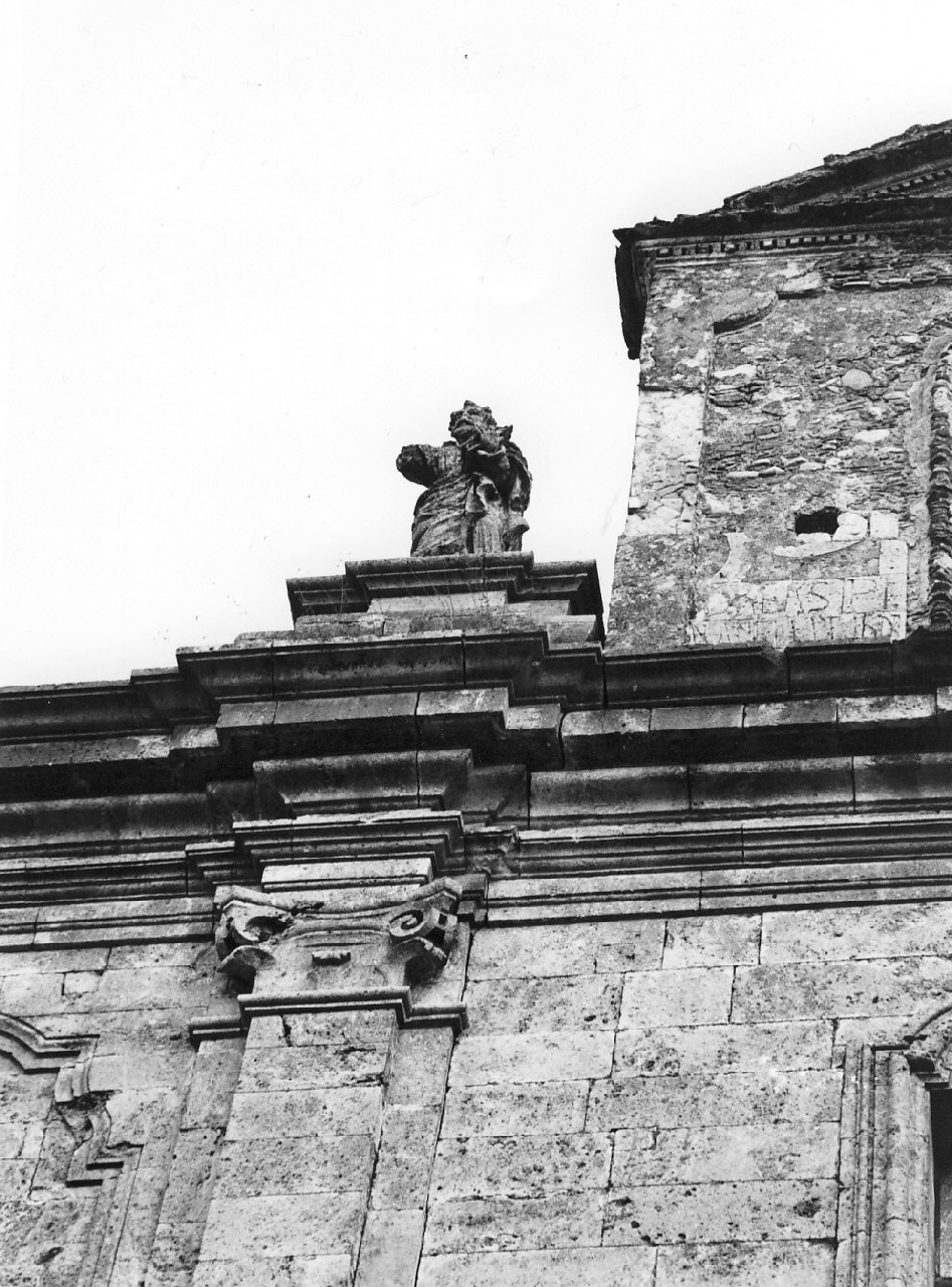 San Pietro (statua, elemento d'insieme) - bottega calabrese (sec. XVIII, sec. XIX)