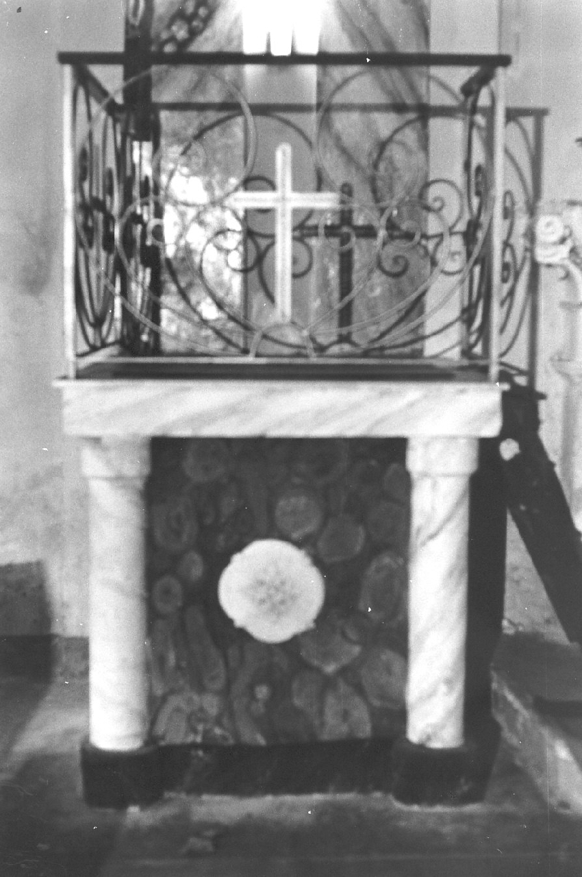 pulpito, opera isolata - bottega calabrese (sec. XIX)