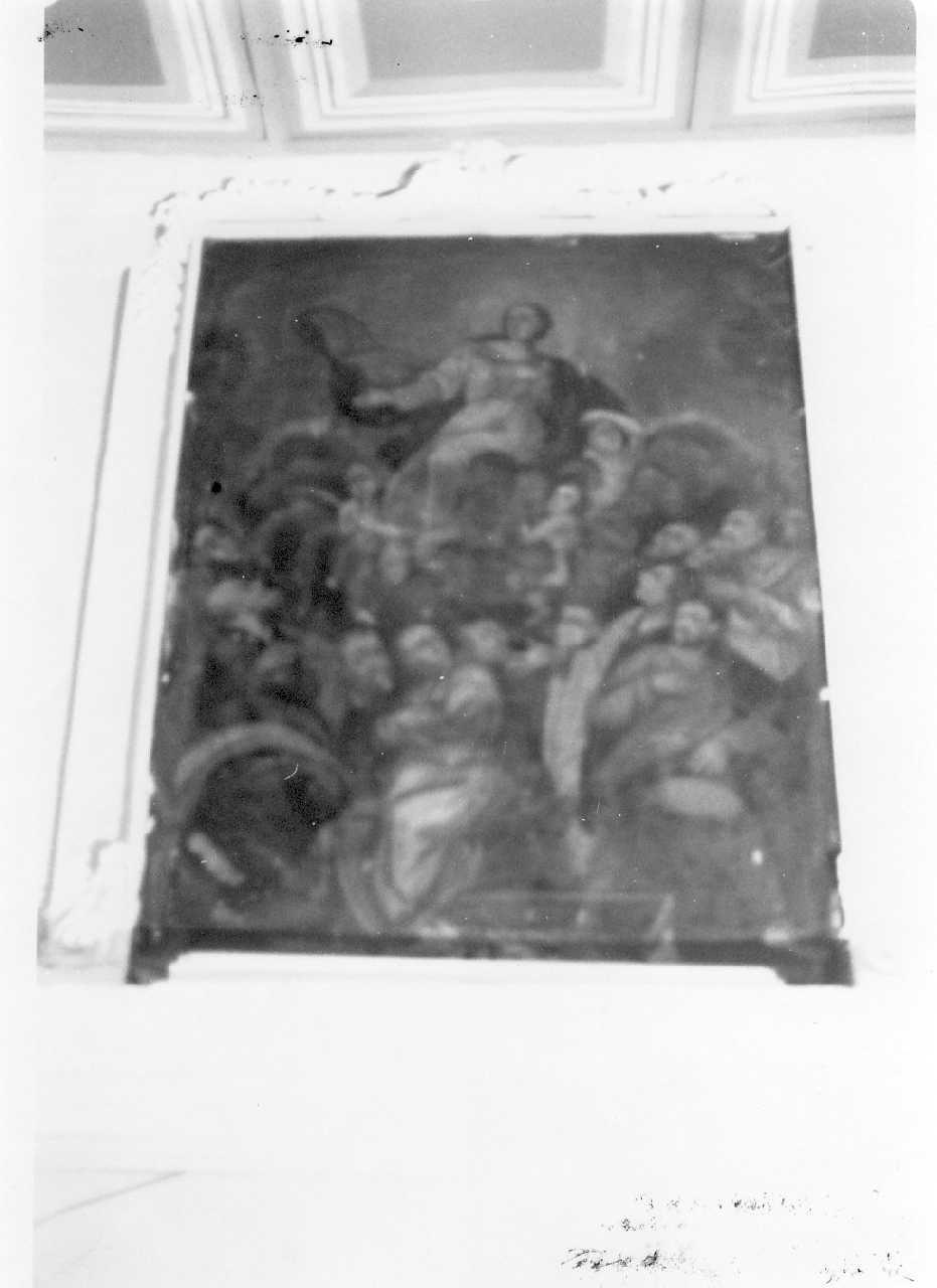 assunzione della Madonna (dipinto, opera isolata) - ambito Italia meridionale (sec. XVIII)