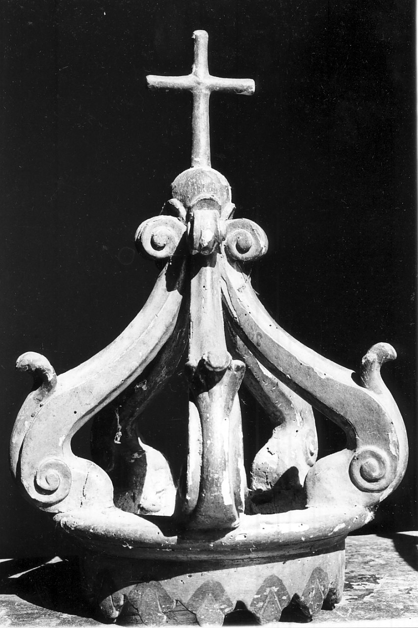corona, opera isolata - bottega calabrese (sec. XIX)
