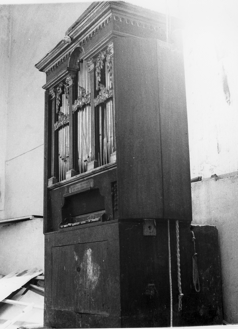 organo, opera isolata di Corci Francesco (sec. XIX)