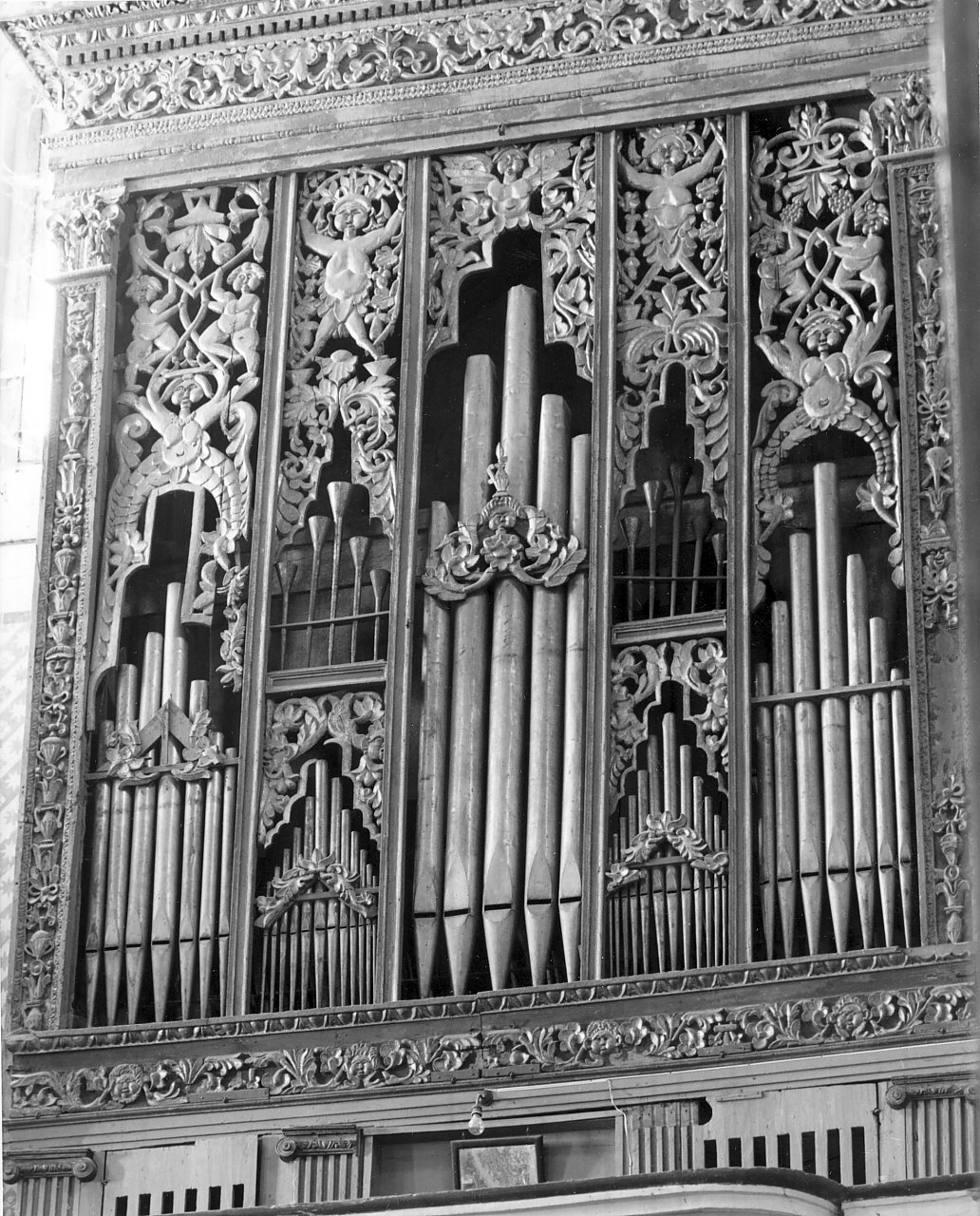 organo, opera isolata - bottega Italia meridionale (sec. XVII)