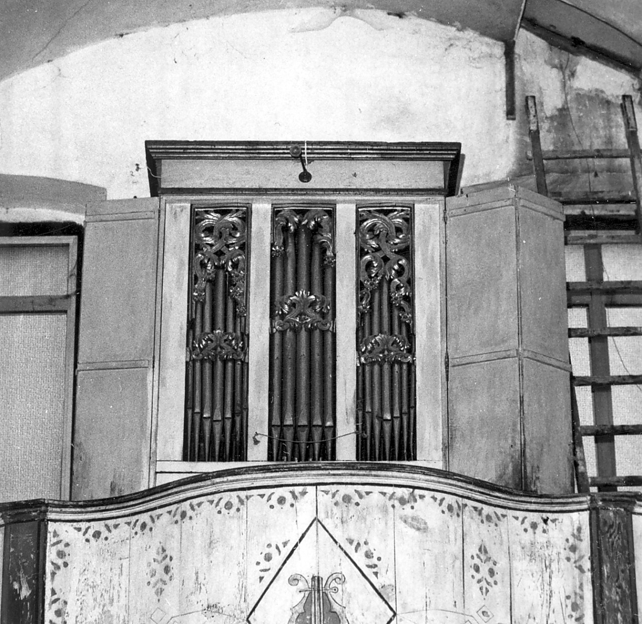 organo, opera isolata - bottega Italia meridionale (sec. XVIII)