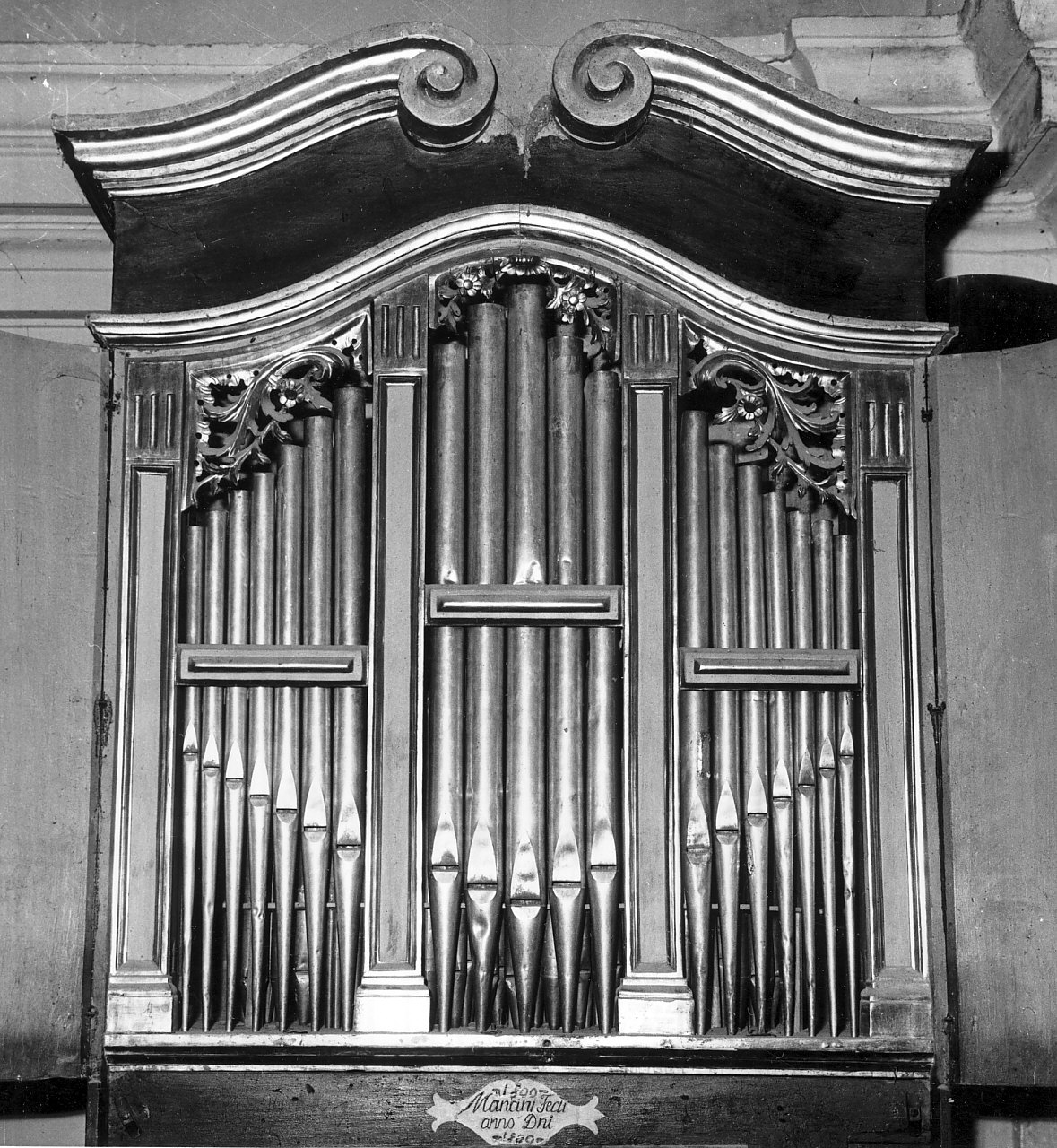 organo, opera isolata di Mancini Carlo (sec. XIX)