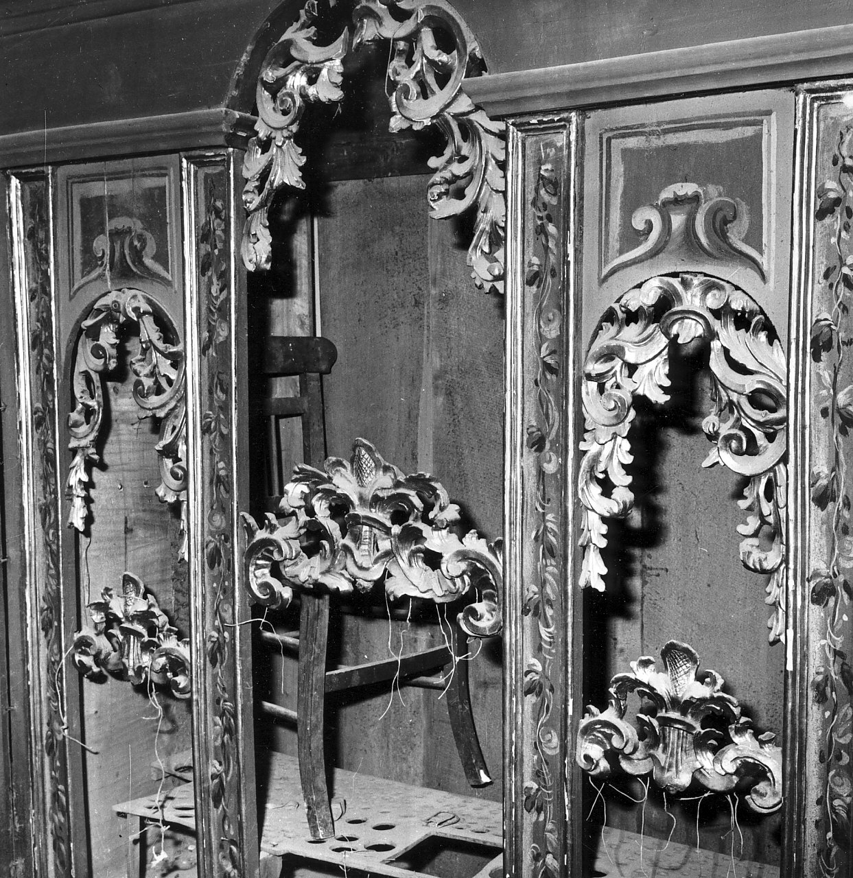 organo, opera isolata - bottega Italia meridionale (sec. XVIII)