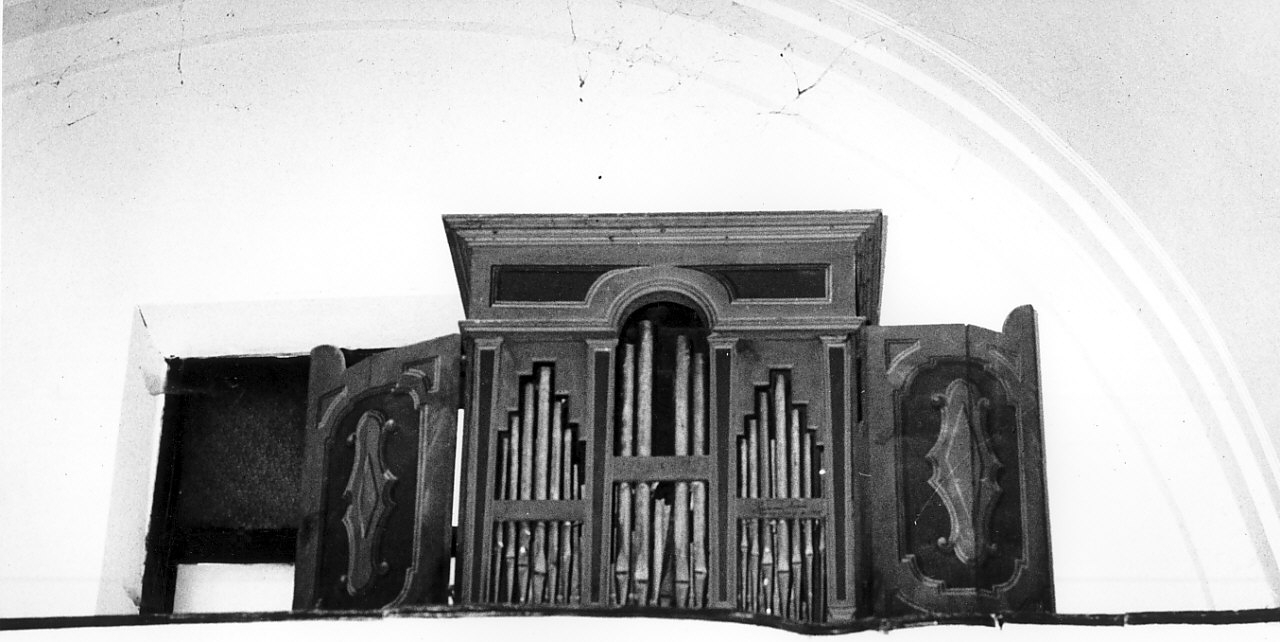 organo, opera isolata - bottega Italia meridionale (fine/inizio secc. XVIII/ XIX)