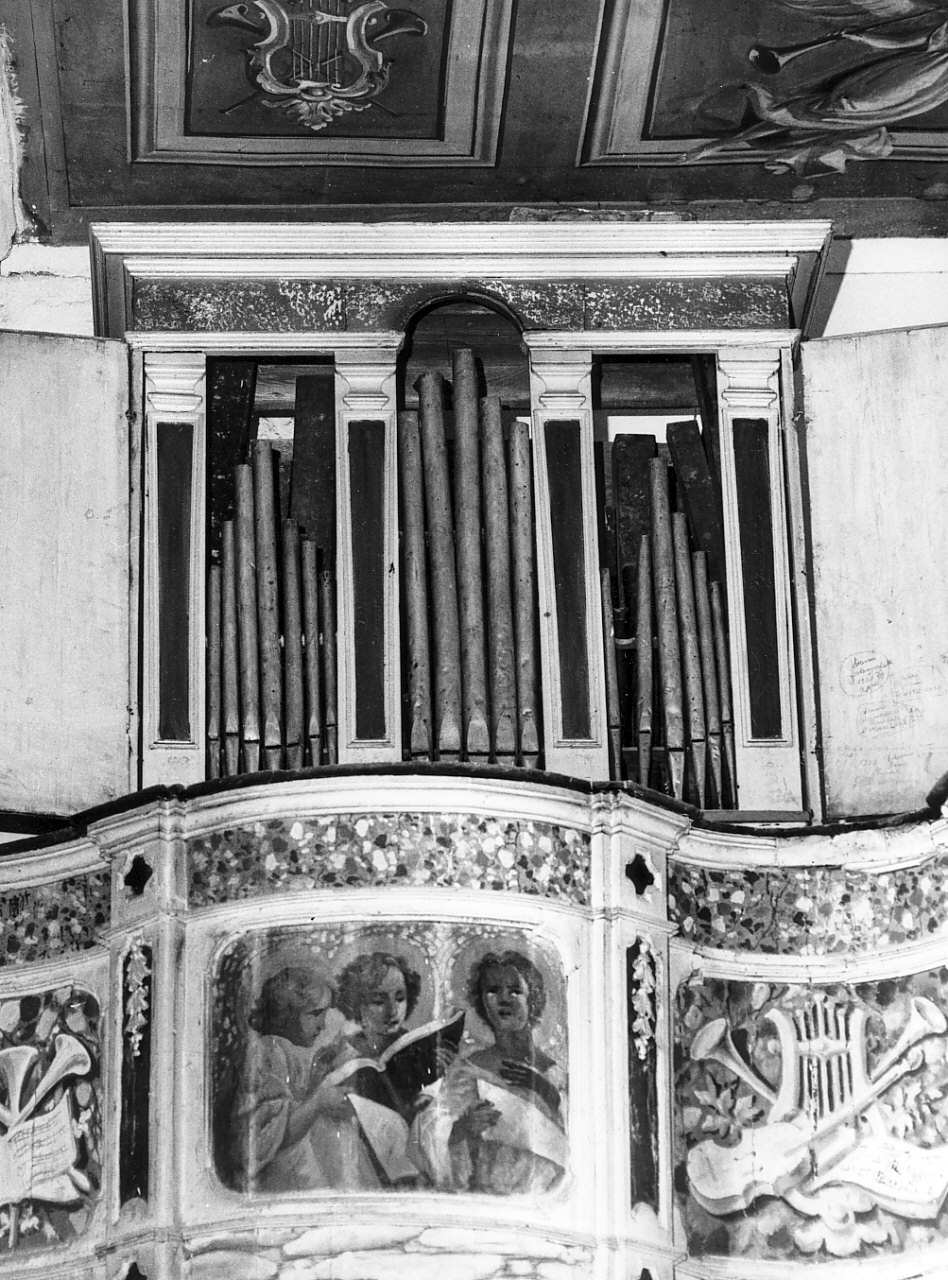 organo, opera isolata - bottega Italia meridionale (sec. XVIII)