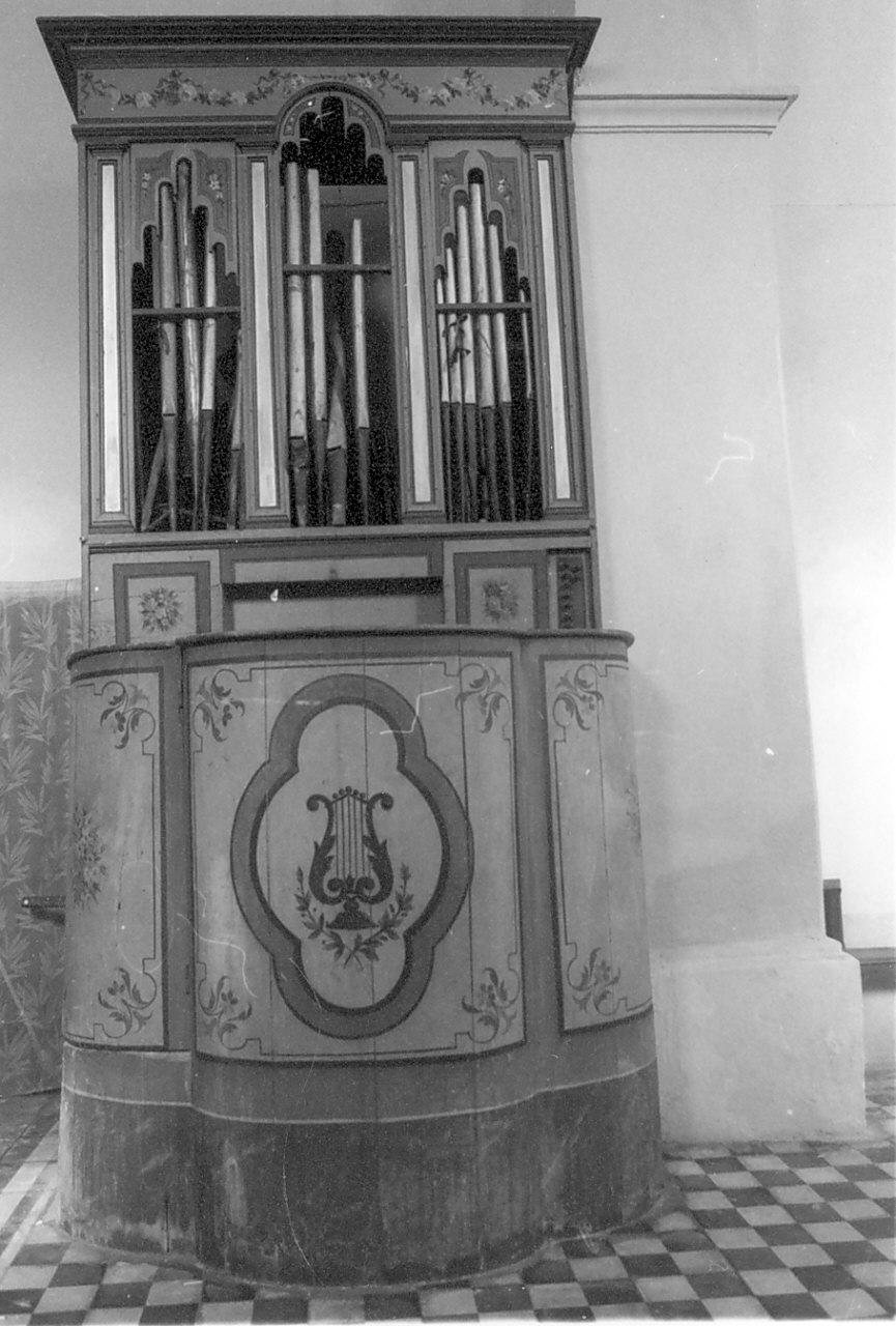 organo, opera isolata - bottega Italia meridionale (sec. XIX)