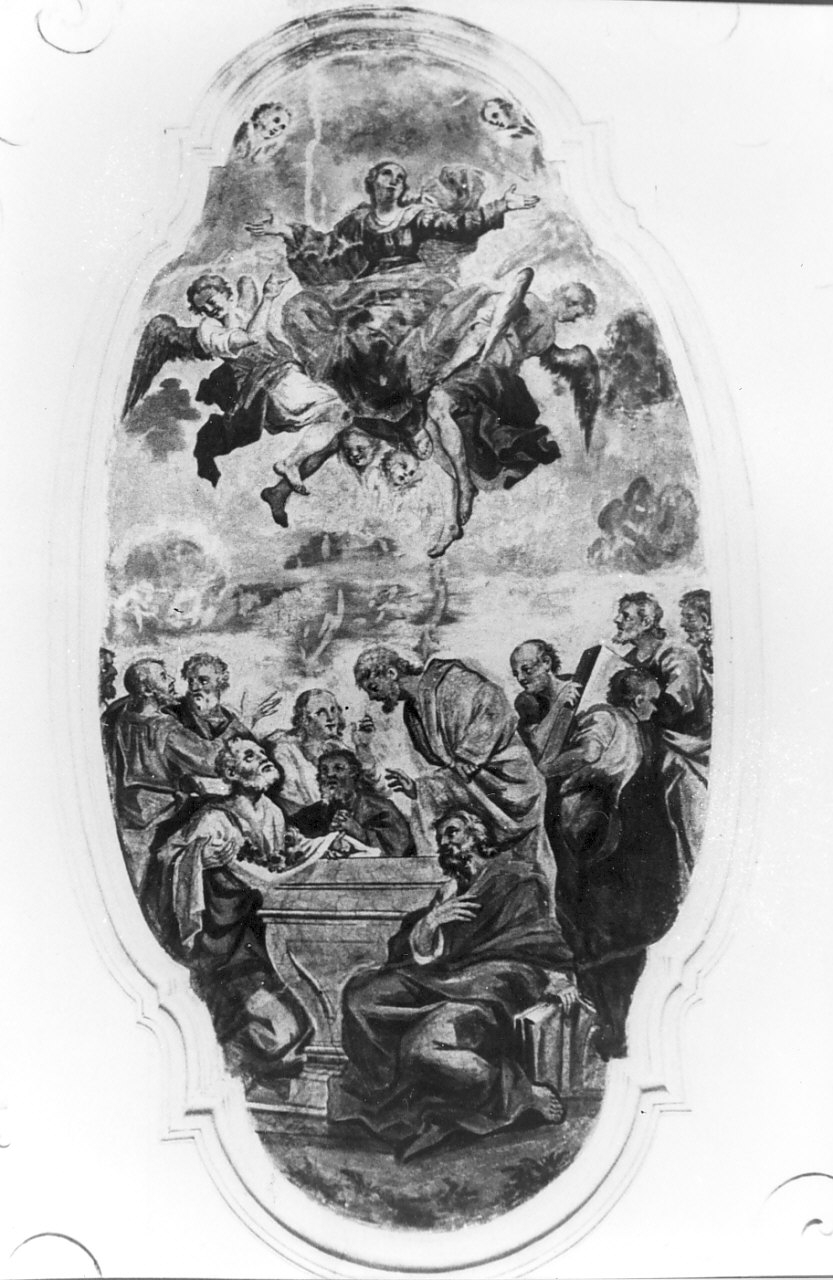 assunzione della Madonna (dipinto) - ambito Italia meridionale (sec. XIX)